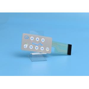 China Medical Industry Led Membrane Switch Translucent With Female Pin Connector supplier