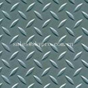 China Large Diamond thread pattern thick 3mm - 6mm rubber floor mats for gasket supplier
