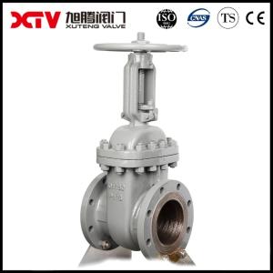 ISO9001 Standard Pn10 Pn16 Gate Valve Flanged Type with Resilient Sealing and EPDM Seat