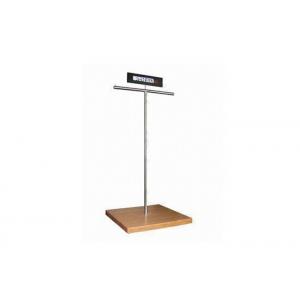Freestanding  Metal Retail Clothing Racks ,  Light Duty Cloth Hanger Stand Collapsible