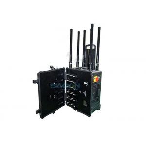 China 300w 6 Channels Drone Signal Jammer Long Distance Up To 1500m For Military wholesale
