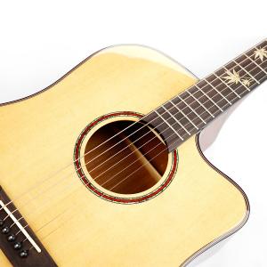 38 inch acoustic guitar, 38 inch acoustic guitar Suppliers Cutaway thin body Chinese guitar deviser LS 161N EQ acoustic