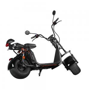 China Ecorider 2 Wheel Electric Scooter 1500w EEC City Coco LED Turn Light With Fat Tire supplier