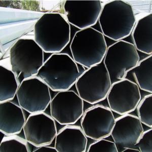 EMT Pipe Cold Drawn Oval Metal Tube , Octagonal Steel Pipe High Precision