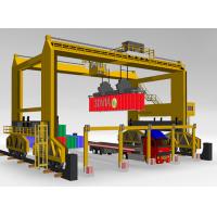 China Rubber-tyred Container portal Crane 42 ton on sale