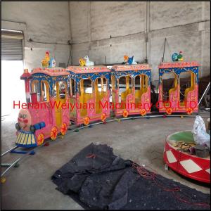 Amusement park Kids electric train Thomas train track ride for sale