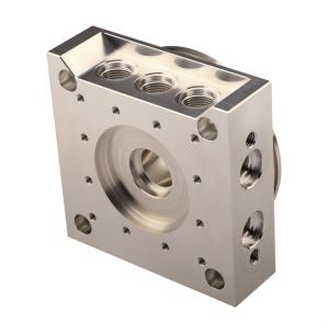 China Mecanizado CNC a medida Bloque de válvula de manivela hidráulica OEM ODM wholesale