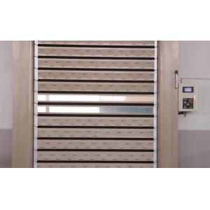 China Custom Insulated Roll-Up Industrial High Quality Exterior Closing Speed 0.8m/s Aluminum Transparent High Speed Spiral Door Safety and Efficiency wholesale