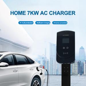 China Commercial 7KW 32a one-phase AC charging station Wallbox Ev Charger Type 2 Car Charger Fast Charging supplier