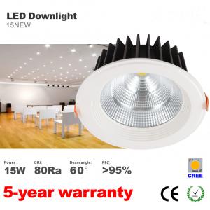 15W LED Downlight CREE COB LED Bulb Recessed Down ceilling light 1200LM lumens lamp