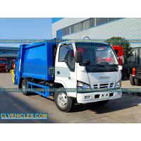 China ISUZU 600P 130hp 5ton Automatic Garbage Compactor Truck on sale