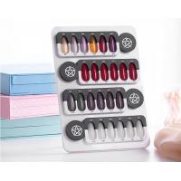 China Art Club Gel Nail Piece Display Card Plastic Board As Tool For Manicure Shop on sale
