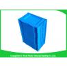 China Прикрепленная клеть хранения крышек складная, 45 l коробка индустрии складная пластиковая wholesale