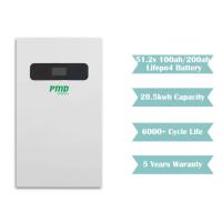 China Energy Storage Inverter Battery Packs 48V Lifepo4 Battery 100 200 300Ah 48V Lithium Ion Batteries Lifepo4 Lithium 51.2V on sale