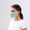 China Grey Activated Charcoal Pollution Mask Dust Proof With Adjustable Headband wholesale