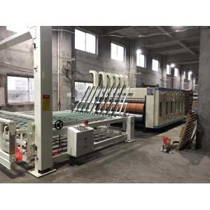 Carton Folding Slotter Die Cutter Machine 380v Corrugated Board Production Line