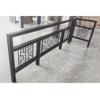 China Customized Aluminum Stair Railing Anti Corrosion Spiral Staircase Railing Modern on sale