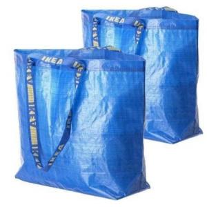 China Reusable Large Jumbo Storage Luggage Pp Bag Woven With Zipper Strong Handle Packing Extra Strong Pp Woven Sack Bag supplier