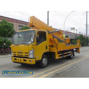 China 26m ISUZU Aerial Platform Truck Truck Mounted Aerial Work Platform 1000kg supplier