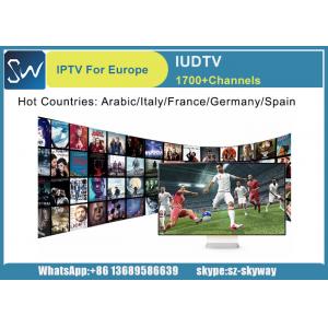 China 1 year IUDTV subscription Best French channels package support E2 MAG Andriod TV BOX supplier