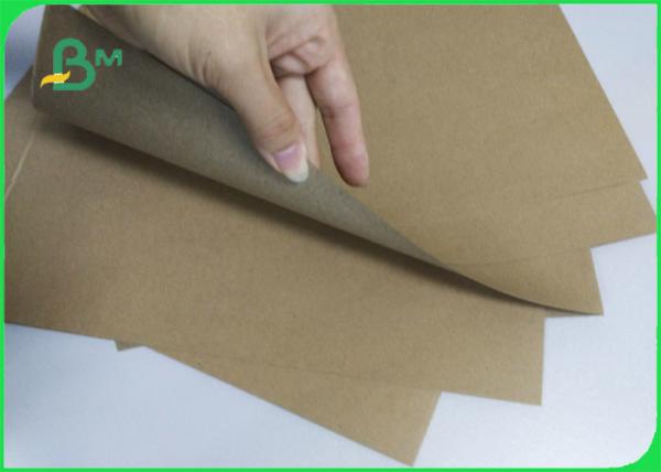 Customized Size Kraft Liner Paper Recycled Pulp Material For Shopping Bag ,
