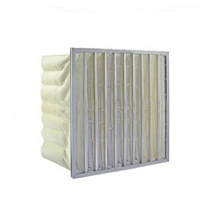 China Industrial Medium Efficiency Filter Plastic Frame Large Air Permeability supplier