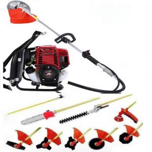 China Wholesale GX35 Gasoline 4 Stroke Backpack 10 in 1 Multifunction Grass Brush Cutter Suppiler