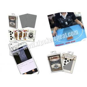 China 5 Star Invisible Playing Card cheating to Poker Analyzer Monte Carlo supplier
