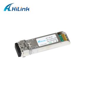 China 10G SFP+ módulo de transceptor MMF 850nm 300M DDM Transceptores ópticos SFP-10G-SR supplier