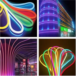 China SMD3528 Waterproof Flexible LED Strip Lights Outdoor IP66 10 - 30mm Width Customizable supplier