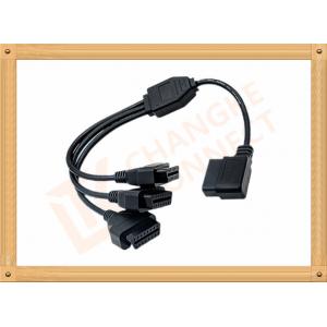 OBD 16 Pin obd2 extension cable Y Type with UL and Rohs standard CK-MF16Y03L