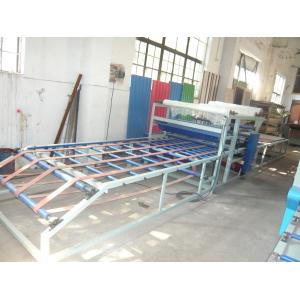 China Corrugated Wall Making Machine , Glue Spreading / Overlaying / Drying Straw Board Manufacturing Process Line supplier