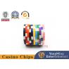 China 11.5-32g Iron Core Poker Dice Plastic Chips Support Customized Design wholesale