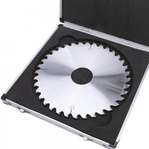 China Carbide Sturdy Diamond Tip Circular Saw Blade , Corrosion Resistant Flat Tooth Blade supplier