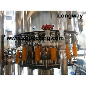 China Fresh fruit orange juice filling machine for PET bottle supplier
