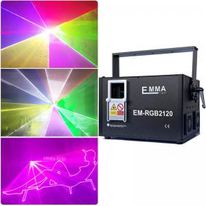 PRO Ilda 3D Lazer Effect 12W RGB Animation Laser Show DJ Party Lighting Projector