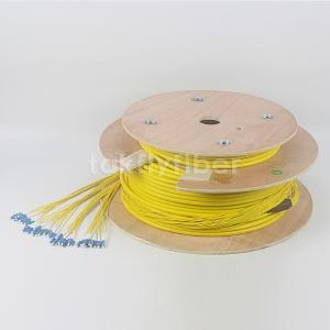 LC UPC 48 Cores Indoor Distribution Cable Single Mode OS2 Pre Terminated