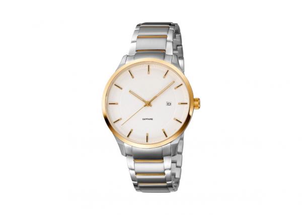 Screw Crown Stainless Steel Wristwatch , Waterproof Designer Watches Customized
