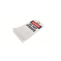 Enhanced Safety Measures Plastic Safety Tag with Long Lasting Durability