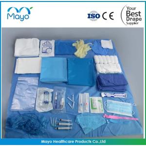 Disposable Maternal Obstetrics Drapes Delivery Child Birth Kit For Hospital