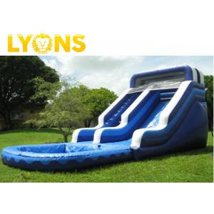 China Chateau Gonflable Large Inflatable Slide for Boys & Girls Logo Printed supplier
