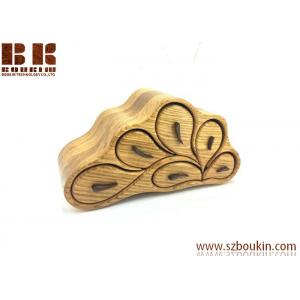 The Phoenix Feather shape wooden Pendant Bracelet Necklace Wooden jewelry box