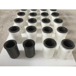 China Graphite High Temperature Crucible Anti - Corrosion For Induction Electric Furnace supplier