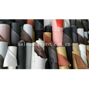 China Durable multi color PU artificial leather for making sofa and furniture supplier
