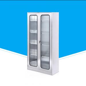 China Scratch Resistant Medicine Display Cabinet For Hospital / Office supplier