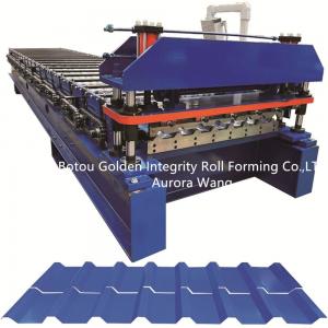 China JCX Roof Panel Roll Forming Machine 1250mm Ibr Roof Sheeting Machine supplier