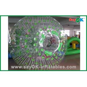 Inflatable Ball Game Funny Inflatable Hamster Ball PVC / TPU Transparent For Family