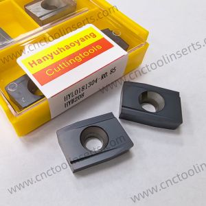 China Herramienta flotante de perforación inserta recubrimiento Wc-Co PVD HYL0181304-R0.85 HYB208 para mecanizado de agujeros profundos, generalmente procesado en molinos de perforación de trabajo pesado en máquinas herramienta CNC wholesale