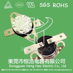 China Electric Bread File KSD Bimetal Thermostat , Disc Type Temperature Cutout Switch supplier