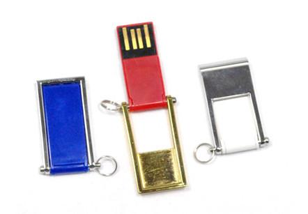 Mini palillo USB 2,0 de memoria USB del metal 8gb ninguna fuente de la alimentación externa requerida